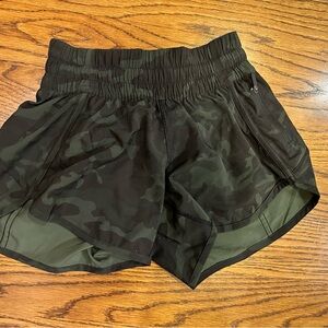 Camo Green Women's LuLu Shorts